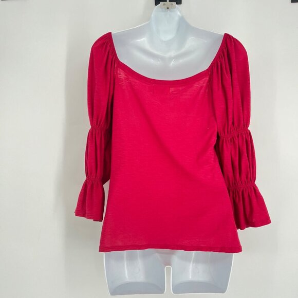 Nation LTD hillary romance tee in pink Size Medium - Picture 3 of 6